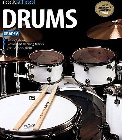 Rock School Limited Rockschool Drums - Grade 6 (2012-2018)