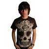 Rock Steady T-shirt - Sugar Skull (Black)