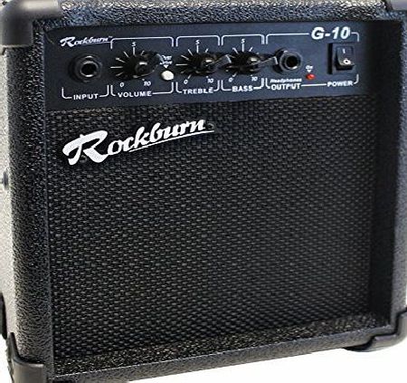 Rockburn 10 Watt Practice Amplifier for Electric Guitar
