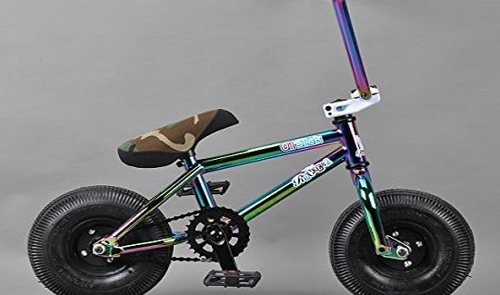 Rocker BMX Mini BMX Bike OIL SLICK Rocker 2 with Camo Seat *Now Faster, Lighter and Stronger* Ltd Edition