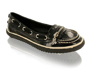 Rocket Dog Casual Shoe With Zip Detail