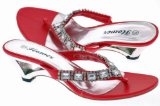 Rocket Dog EyeCatchShoes - Erin Diamante Toepost Sandals Red Size 6