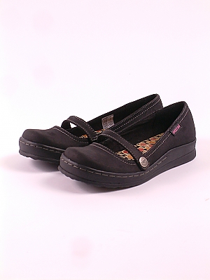 Misty Ladies Leather Shoe - Black