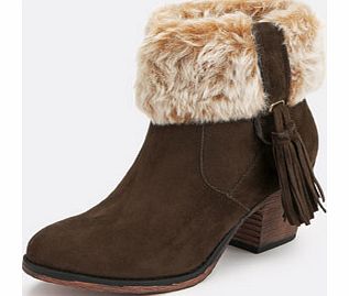 Season Fur Trim Boots