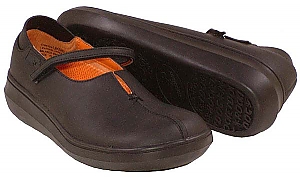 Sparki Leather Ladies Shoe - Black Leather