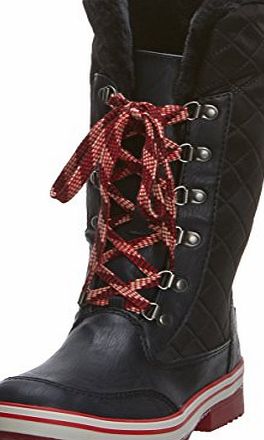 Rocket Dog Womens Suri Biker Boots Black Stable 7 UK, 40 EU