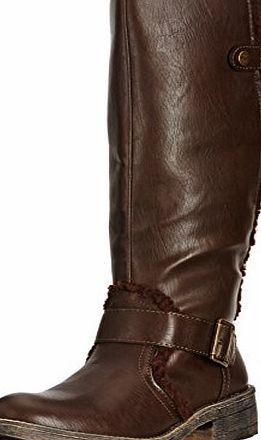 Rocket Dog Womens Teyla Slouch Boots Dark Brown 4 UK, 37 EU