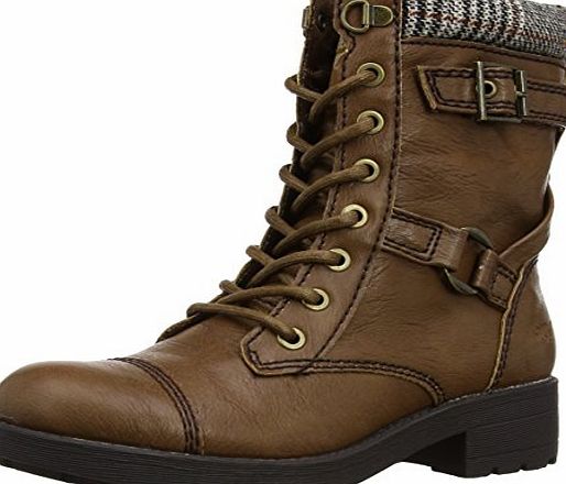 Rocket Dog Womens Thunder Combat Boots Tan 7 UK, 40 EU