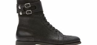 Rockport Alanda black leather ankle boots
