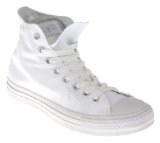 Rockport Converse All Star Hi Double Tongue Wht Mon/met.sil - 9 Uk