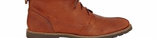 Rockport Dark tan leather ankle boots