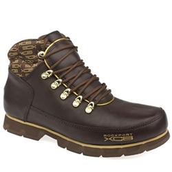 Male R/Port Boundary Signature Leather Upper Casual Boots in Brown