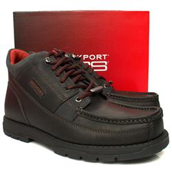 Rockport Male Rockport Marangu Leather Upper Casual in Black