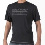 Rockport Mens Clifford Logo T-Shirt Black