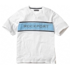 Rockport Mens Ollie Logo T-Shirt White