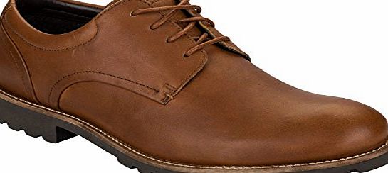Rockport Mens Rockport Mens Sharp And Ready Colben Shoe in Brown - UK 10