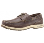 Rockport Mens Schooner Shoe Dark Brown/Tan