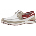 Rockport Mens Schooner Shoe White/Sand