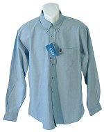 Rockport Oxford Shirt Blue Size Large