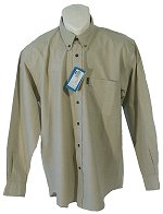 Rockport Oxford Shirt Charcoal Size Large