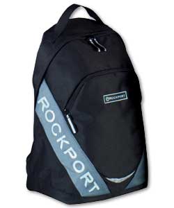 Panel Detail Backpack - Black