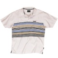 striped polo shirt