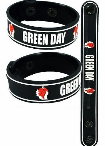 RockRider Green Day New Rubber Bracelet Wristband Aa92 White American Idiot