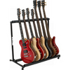 Rockstand Multiple Guitar Rack Flat Pack Stand for 7 Guitars Black
