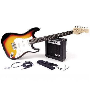- Electric Guitar and Amp Set in Sunburst