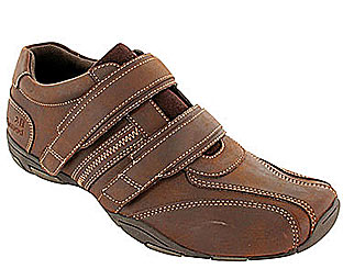 Swish Leisure Shoe with Double Velcro Fastening