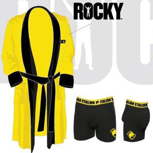 Rocky Dressing Gown and Boxer Shorts Set