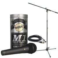 Rode M1 With Boom Mic Stand and 6m Cable