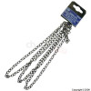 Rodo Chrome-Plated Brass Oval Link Chain