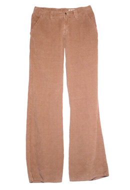 Khaki Cord Wide Trouser by Rogan NYC