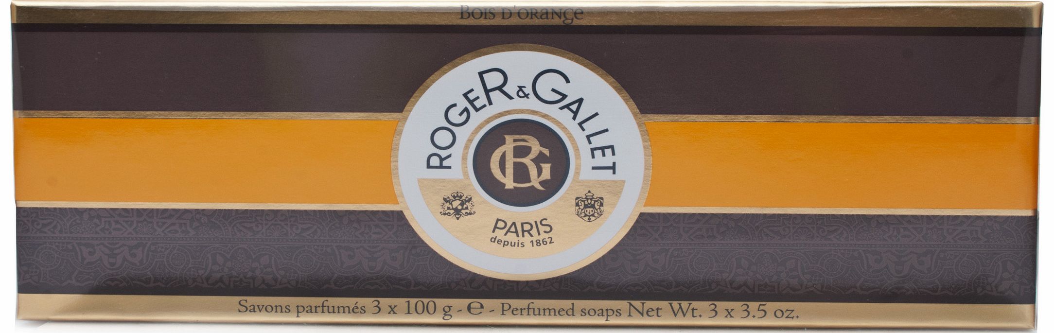 Roger and Gallet Bois D'Orange Soap Coffret