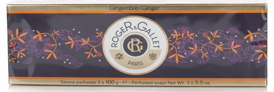 Roger and Gallet Ginger Soap Coffret