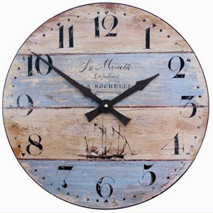 Roger Lascelle Decorative Wall Clock - Mouette
