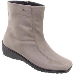 Rohde Female 2891 Textile/Other Upper Casual in Basalt, Black, Brown