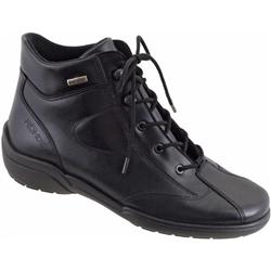 Female 9144 Leather/Other Upper Leather Lining Comfort Ankle Boots in Black, Earth