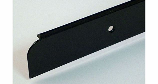 Rolabond Kitchen Worktop End Cap Black 30mm x 630mm