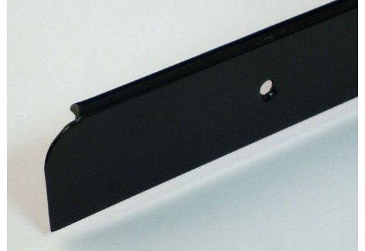 Rolabond Kitchen Worktop Trim End Cap Black 40mm x 630mm