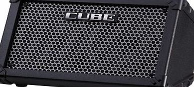 ROLAND CUBE STREET PORTABLE BATTERY OPERATESTEREO Electric guitar amplifiers Battery operated amplifier