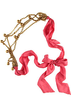 Roland Mouret Chain and scarf belt