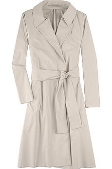 Roland Mouret Dove gray trench