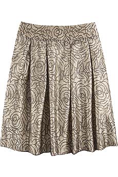 Roland Mouret Hamoa crystal lace pouf skirt