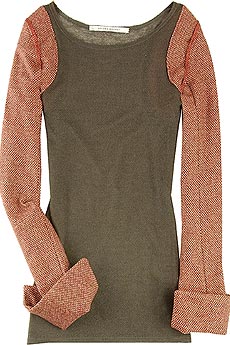 Ingleby wool mesh top