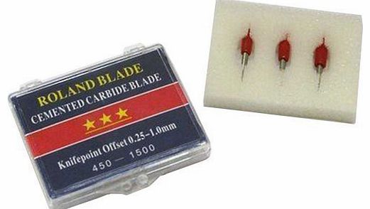 ROLAND  45 Degree 3x pcs Blade / Blades for Vinyl Cutter 