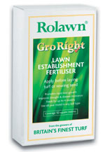 Rolawn GroRight Lawn Establishment Fertiliser 2Kg