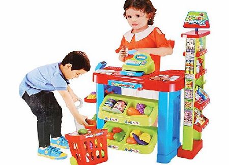 Role Play Kitchen Supermarket Play Set