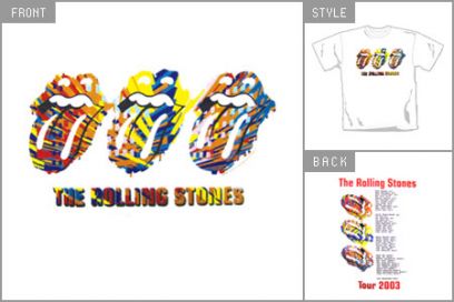 Rolling Stones (3 Tongues) T-shirt